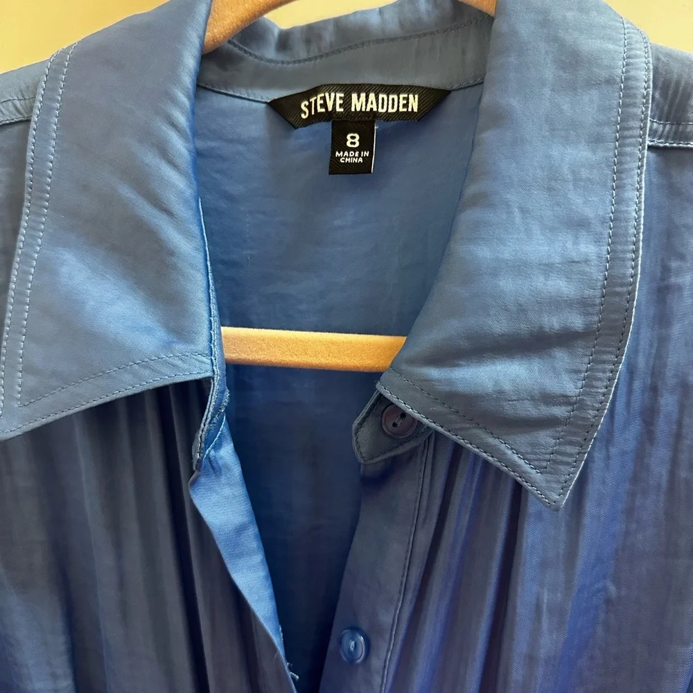 Steve Madden Tori Indigo Blue Dress - Picture 3 of 4
